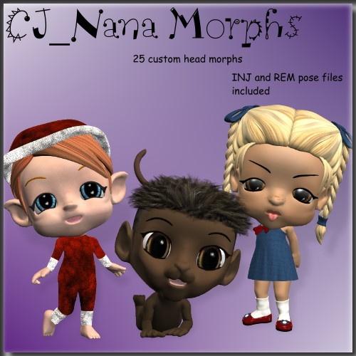 Morph Pack 1 for Nana