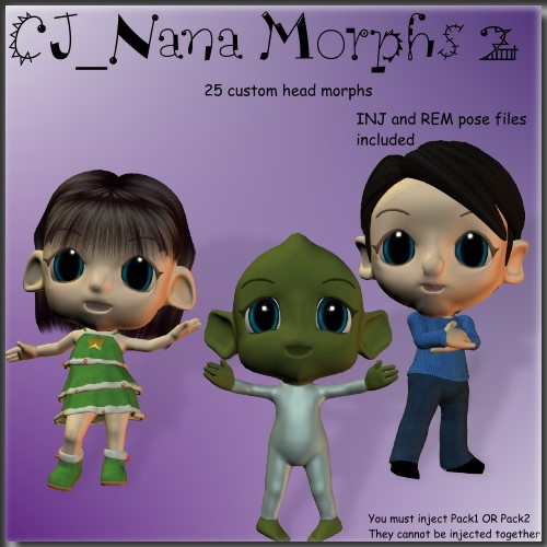 Morph Pack 2 for Nana