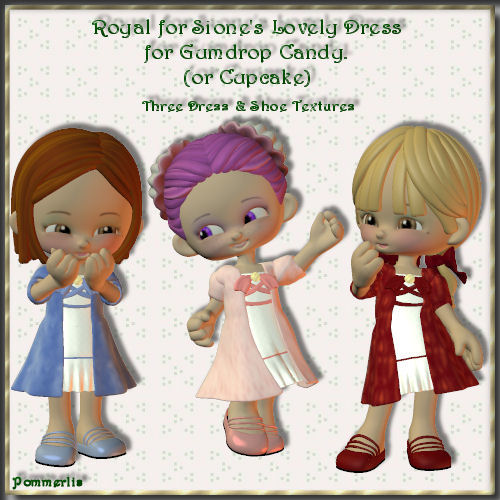 Royal for Lovely Dress