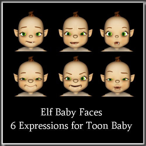 Elf Faces for Toon Baby